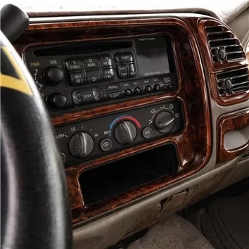 Chevrolet Tahoe 03.95-09.99 Mascherine sagomate per rivestimento cruscotti 24-Decori Chevrolet Tahoe 03.95-09.99 Mascherine sagomate per rivestimento cruscotti 24-Decori