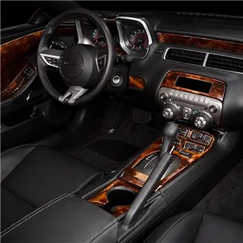 Chevrolet Camaro 2010-2015 Habillage Décoration de Tableau de Bord 23 Pièce