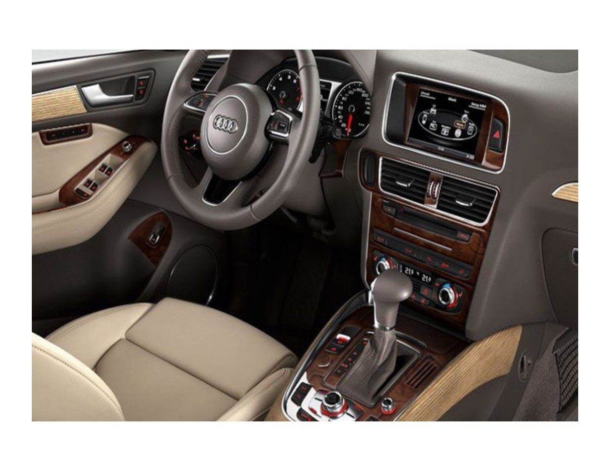 Audi Q5 2009-2017 Kit la décoration du tableau de bord 42-Pièce - 1 - habillage decor de tableau de bord