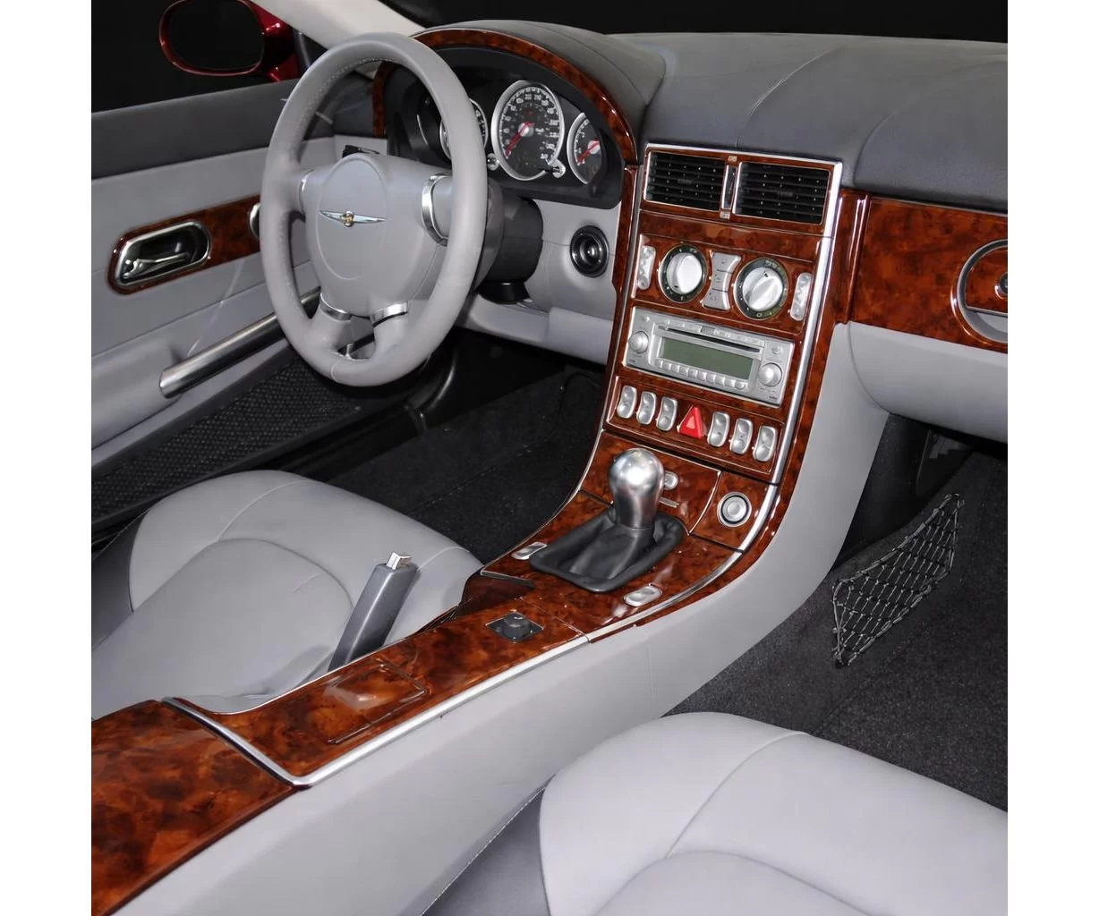 Chrysler Crossfire 2004-2008 3D Interior Dashboard Trim Kit Dash Trim Dekor 35-Parts Chrysler Crossfire 2004-2008 3D Interior Dashboard Trim Kit Dash Trim Dekor 35-Parts