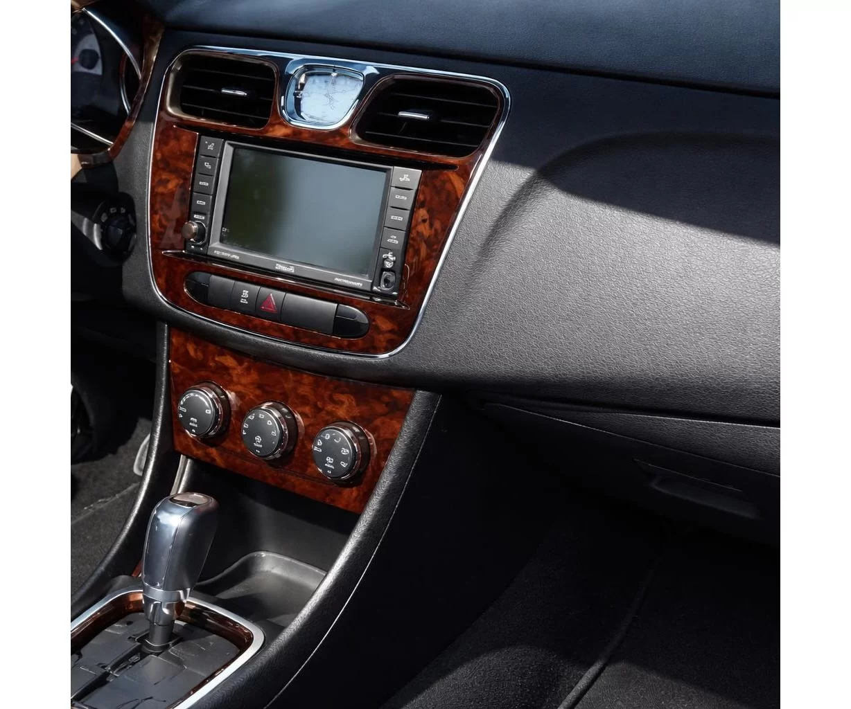 Chrysler 200 2011-UP Full Set, Cabrio BD Interieur Dashboard Bekleding Volhouder