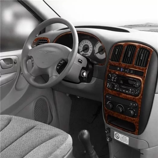 Chrysler Voyager 03.01-09.07 Mittelkonsole Armaturendekor Cockpit Dekor 7-Teile Chrysler Voyager 03.01-09.07 Mittelkonsole Armaturendekor Cockpit Dekor 7-Teile