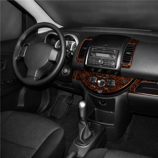 Nissan Note 01.2006 Mittelkonsole Armaturendekor Cockpit Dekor 8-Teile Nissan Note 01.2006 Mittelkonsole Armaturendekor Cockpit Dekor 8-Teile