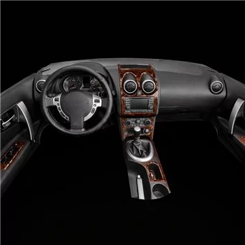 Nissan Qashqa? 01.11-12.12 3D Inleg dashboard Interieurset aansluitend en pasgemaakt op he 19-Teile