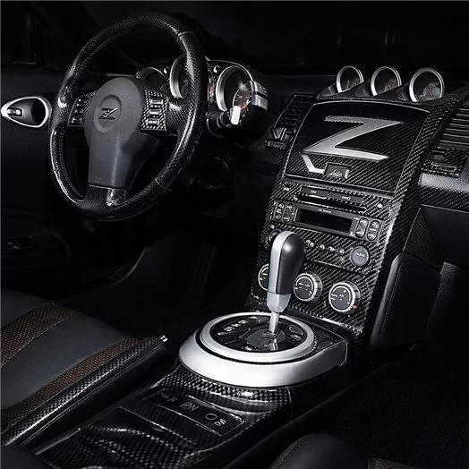 Nissan Z350 2003-2005 Manual Gear Box Interior BD Dash Trim Kit