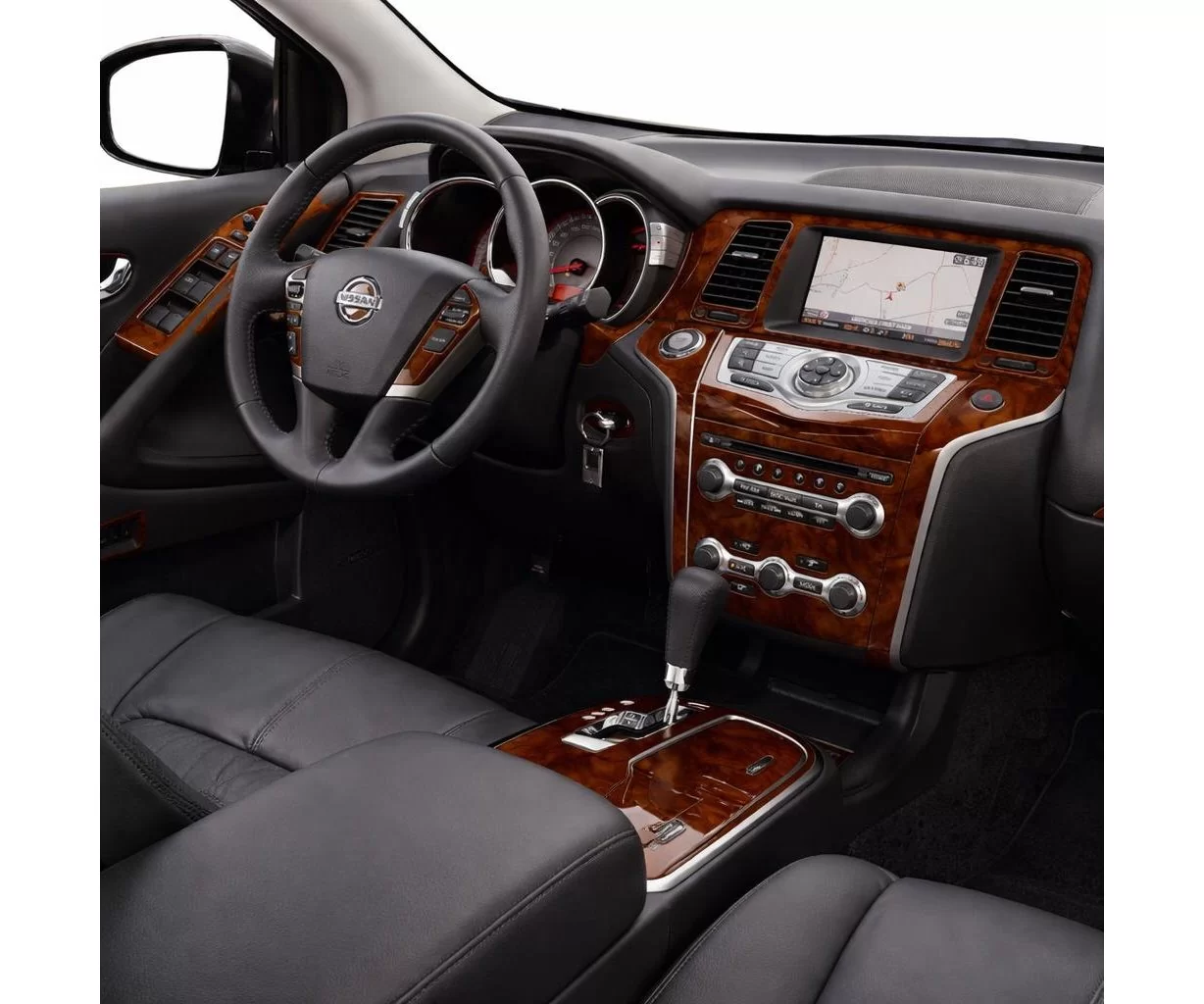 Nissan Murano 2009-UP Full Set, SL model Interior BD Dash Trim Kit