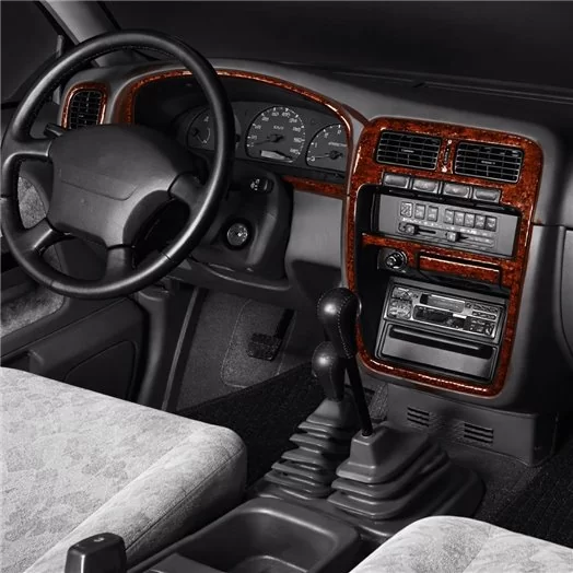 Nissan Navara Pickup 1996-1999 Habillage Décoration de Tableau de Bord 9 Pièce