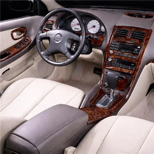 Nissan Maxima 2000-2001 Ensemble Complet, Automatic Gearbox, Radio With CD Player, 39 Parts set BD Décoration de tableau de bord Nissan Maxima 2000-2001 Ensemble Complet, Automatic Gearbox, Radio With CD Player, 39 Parts set BD Décoration de tableau de bord