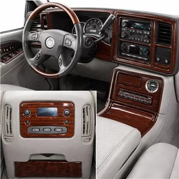 Cadillac Escalade 2003–2006 Interior WHZ Dashboard trim kit 34 Parts