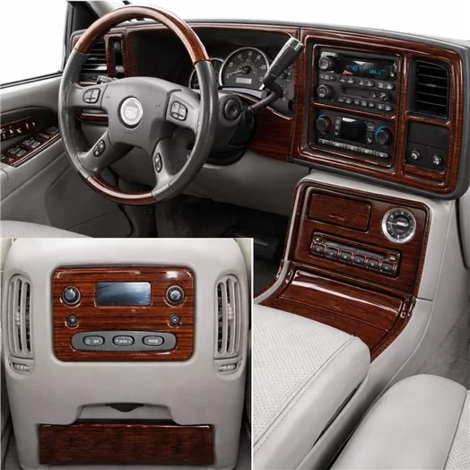 Cadillac Escalade 2003–2006 Mascherine sagomate per rivestimento cruscotti 52 Decori