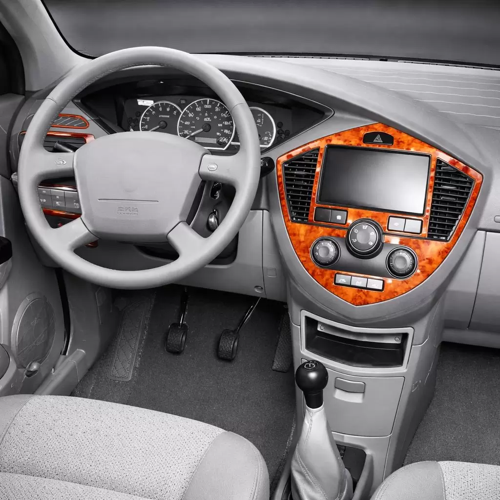 Kia Carens 07.02-10.06 Mittelkonsole Armaturendekor Cockpit Dekor 6-Teile Kia Carens 07.02-10.06 Mittelkonsole Armaturendekor Cockpit Dekor 6-Teile