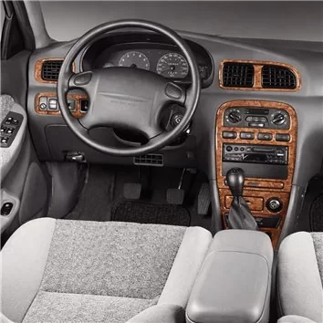 Kia Clarus 08.1998 3D Inleg dashboard Interieurset aansluitend en pasgemaakt op he 14-Teile