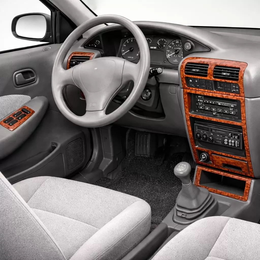 Kia Sephia 09.93-05.95 Mittelkonsole Armaturendekor Cockpit Dekor 12-Teile