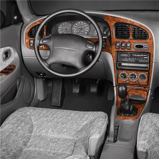 Kia Shuma 04.1998 Mittelkonsole Armaturendekor Cockpit Dekor 13-Teile