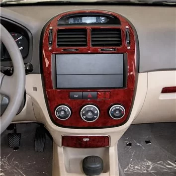 Kia Cerato Sedan 04.2007 Mascherine sagomate per rivestimento cruscotti 7-Decori