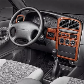 Kia Sportage 09.99-05.03 Mittelkonsole Armaturendekor Cockpit Dekor 10-Teile