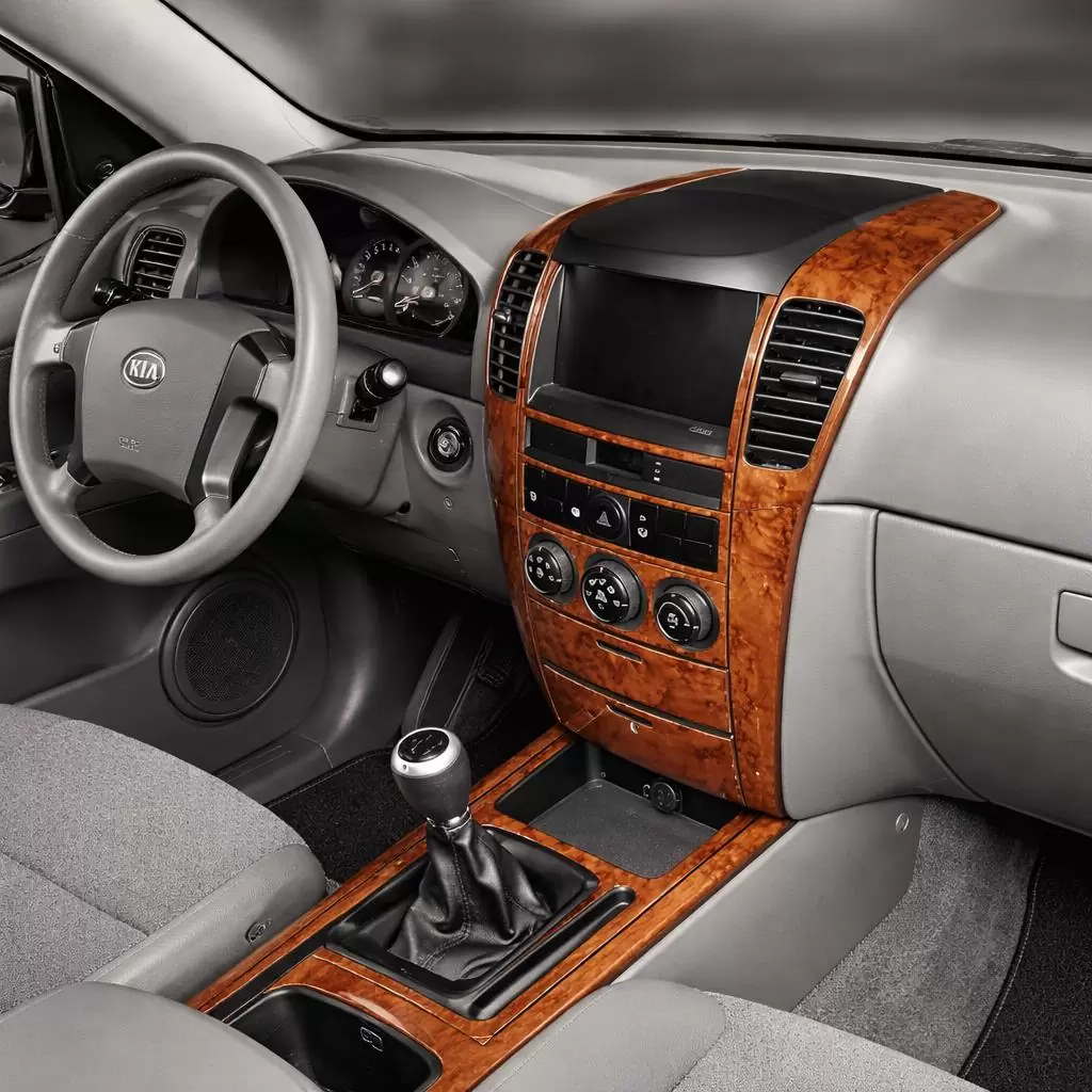 Kia Sorento 09.02-06.07 Mittelkonsole Armaturendekor Cockpit Dekor 13-Teile
