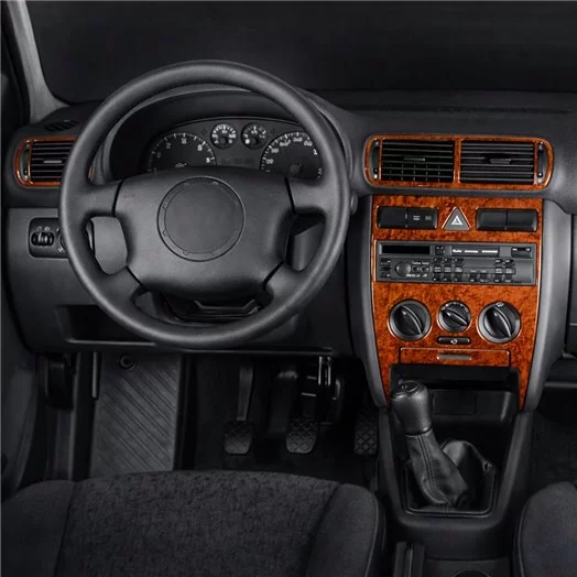 Audi A4 B5 Typ 8D 11.94-01.99 Mascherine sagomate per rivestimento cruscotti 7-Decori