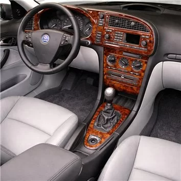 Saab 9-3 2003-2006 Manual Gear Box, With Infotaitment Interior BD Dash Trim Kit