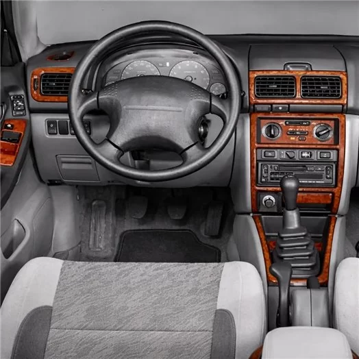 Subaru Forester 1998-2002 Manual Gearbox, Basic Set, 17 Parts set BD Interieur Dashboard Bekleding Volhouder