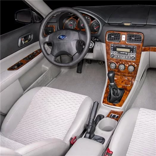 Subaru Forester 2007-2008 Ensemble Complet, Automatic Gear, Manual Gearbox AC BD Décoration de tableau de bord