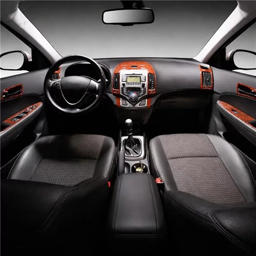 Hyundai I 30 09.2007 Habillage Décoration de Tableau de Bord 9-Pièce Hyundai I 30 09.2007 Habillage Décoration de Tableau de Bord 9-Pièce