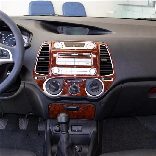 Hyundai I 20 06.2009 Habillage Décoration de Tableau de Bord 10-Pièce