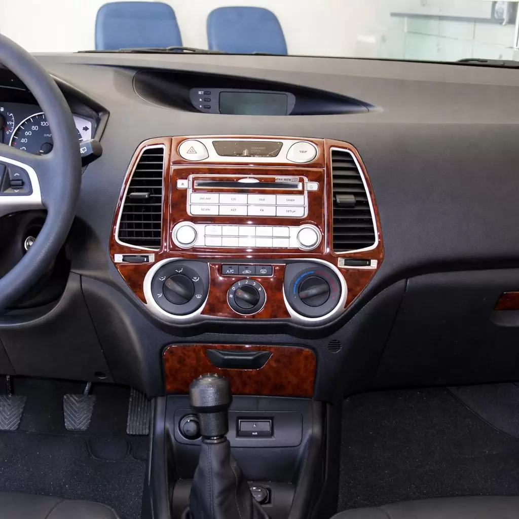 Hyundai I 20 06.2009 Mascherine sagomate per rivestimento cruscotti 10-Decori