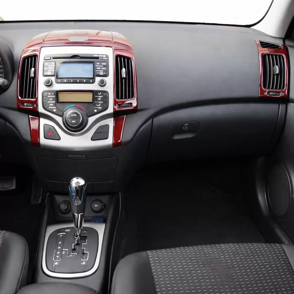 Hyundai I 30 Full Set 09.2007 Mascherine sagomate per rivestimento cruscotti 18-Decori Hyundai I 30 Full Set 09.2007 Mascherine sagomate per rivestimento cruscotti 18-Decori