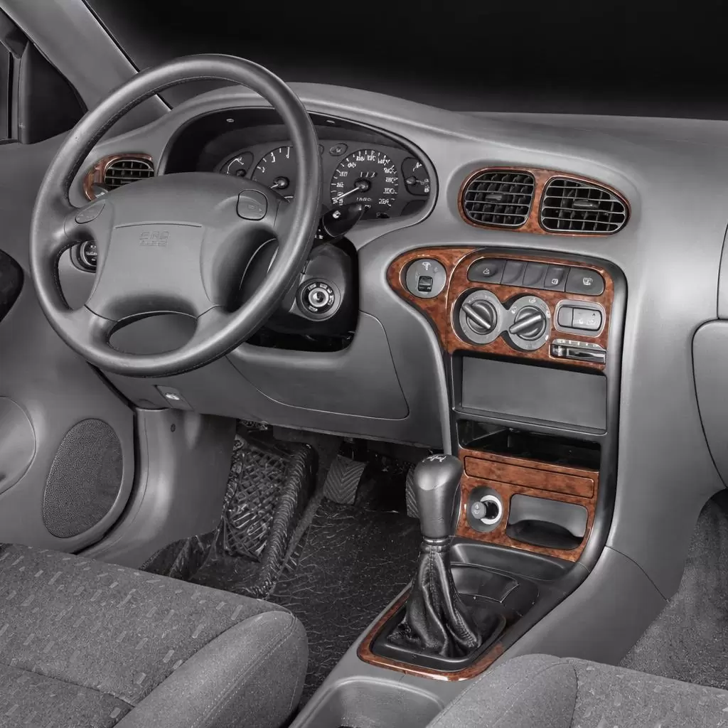 Hyundai Elantra 09.95-12.98 Mittelkonsole Armaturendekor Cockpit Dekor 12-Teile