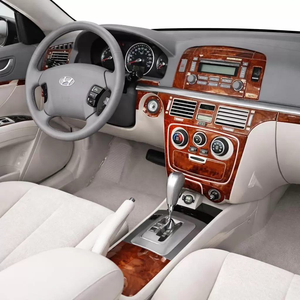 Hyundai Sonata 01.06-12.08 Habillage Décoration de Tableau de Bord 10-Pièce Hyundai Sonata 01.06-12.08 Habillage Décoration de Tableau de Bord 10-Pièce