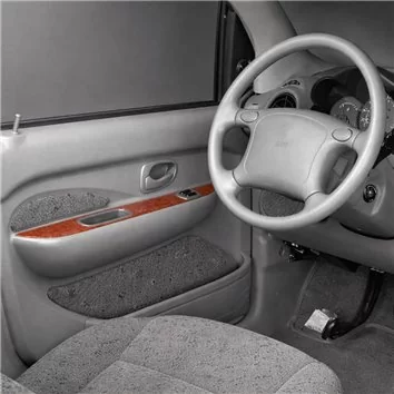 Hyundai Atos 03.98-06.06 3D Inleg dashboard Interieurset aansluitend en pasgemaakt op he 6-Teile Hyundai Atos 03.98-06.06 3D Inleg dashboard Interieurset aansluitend en pasgemaakt op he 6-Teile