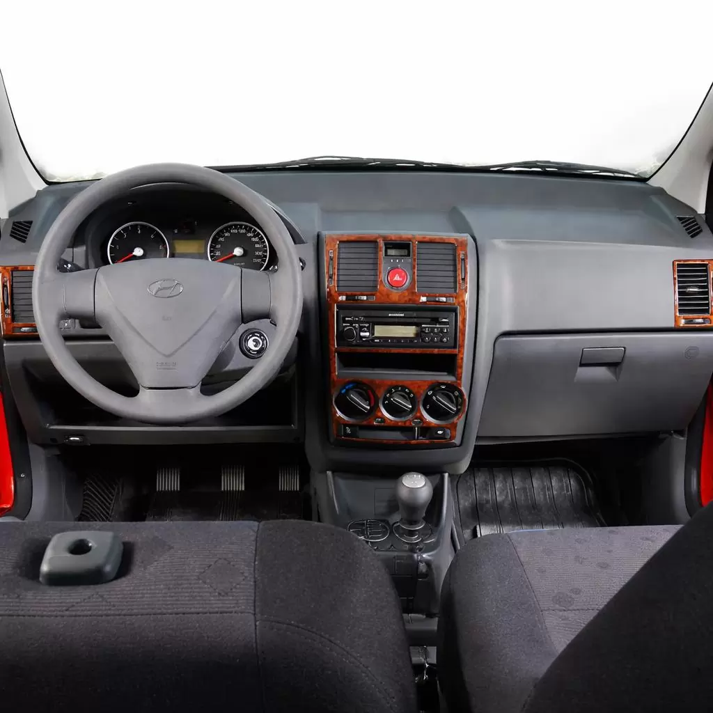 Hyundai Getz 09.02-08.05 3D Interior Dashboard Trim Kit Dash Trim Dekor 4-Parts Hyundai Getz 09.02-08.05 3D Interior Dashboard Trim Kit Dash Trim Dekor 4-Parts