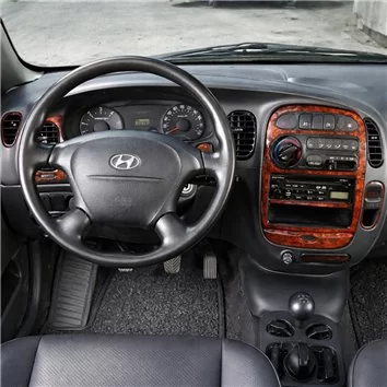 Hyundai H 100 08.2004 Mittelkonsole Armaturendekor Cockpit Dekor 10-Teile