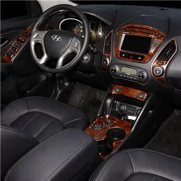 Hyundai ix35 2010-UP Grundset, With NAVI BD innenausstattung armaturendekor cockpit dekor