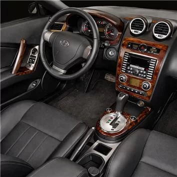 Hyundai Tiburon 2009-UP Full Kir, Automatic Gear, Automatic AC BD innenausstattung armaturendekor cockpit dekor