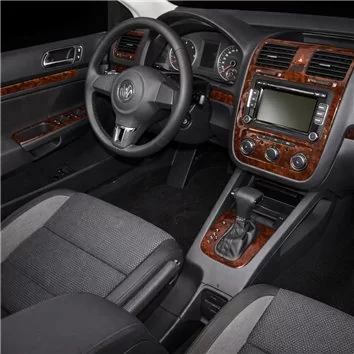 Volkswagen Jetta 2010-2010 Full Set, Manual Gear Box BD Interieur Dashboard Bekleding Volhouder