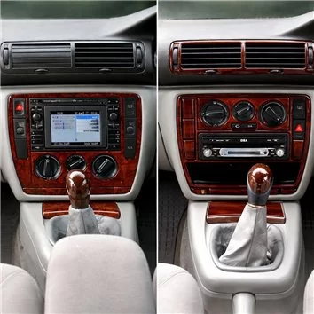 Volkswagen Passat 1998-1999 Voll Satz, 24 Parts set BD innenausstattung armaturendekor cockpit dekor