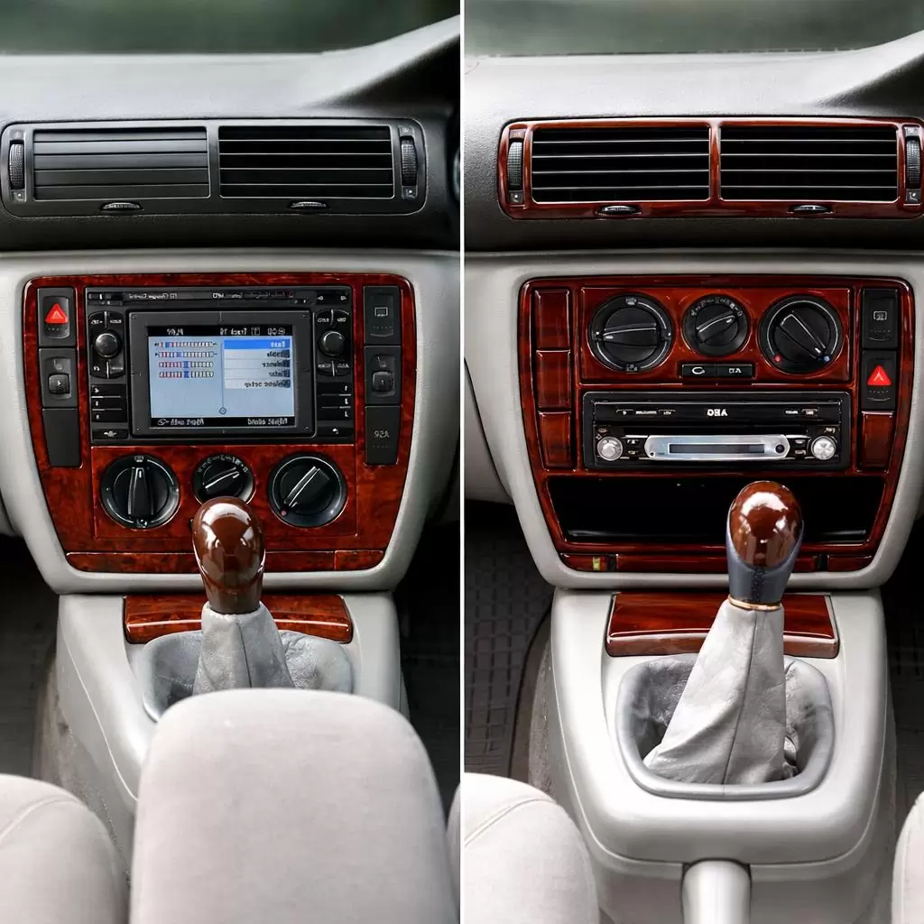 Volkswagen Passat 1998-1999 Full Set, 24 Parts set BD Interieur Dashboard Bekleding Volhouder