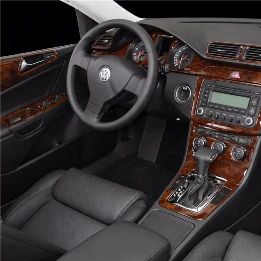 Volkswagen Passat 2006-2009 Automatic AC, Grundset BD innenausstattung armaturendekor cockpit dekor