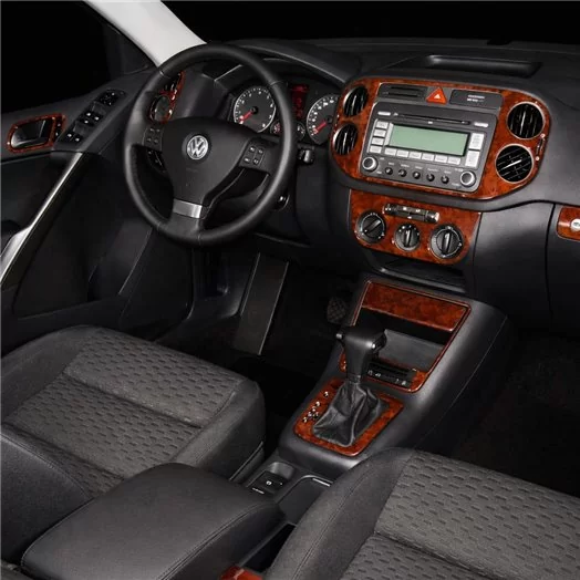Volkswagen Tiguan 2010-UP Voll Satz, Automatic AC Control BD innenausstattung armaturendekor cockpit dekor