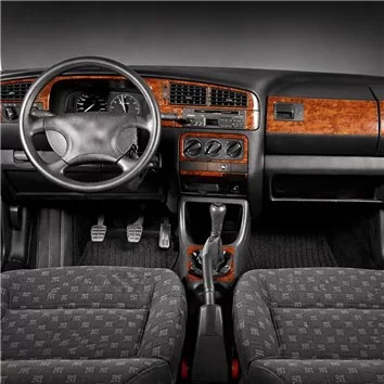 Volkswagen Golf III 08.91-03.95 Mittelkonsole Armaturendekor Cockpit Dekor 20-Teile Volkswagen Golf III 08.91-03.95 Mittelkonsole Armaturendekor Cockpit Dekor 20-Teile