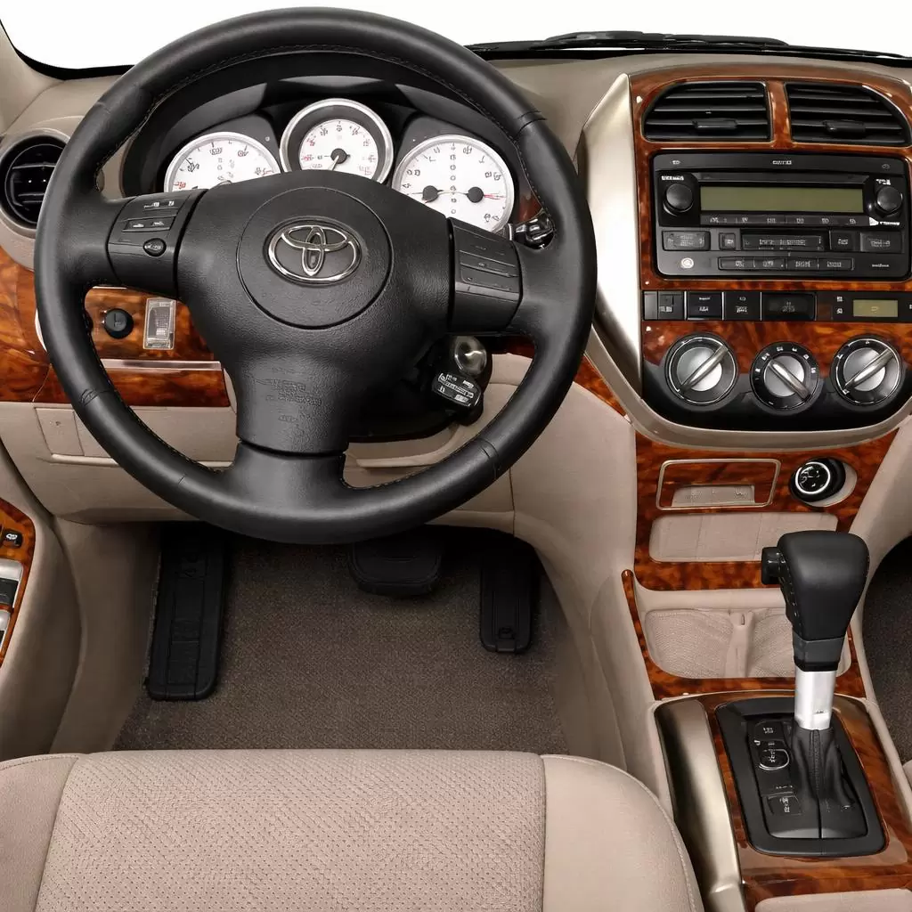 Toyota RAV-4 2003-2005 Full Mascherine sagomate per rivestimento cruscotti 