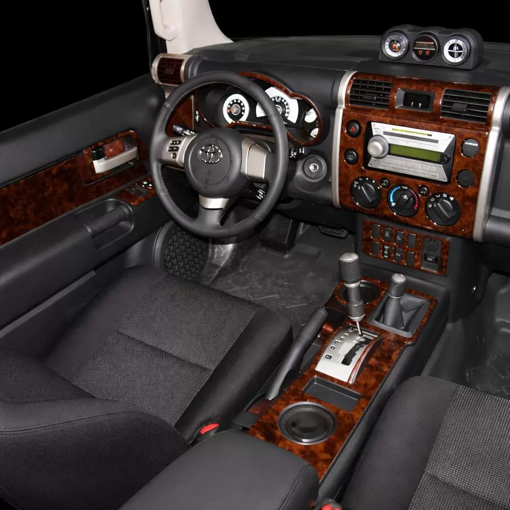 Toyota FJ Cruiser 2007-UP Basic Set, Automatic Gear Interior BD Dash Trim Kit