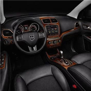 Dodge Journey 2011-2022 Mascherine sagomate per rivestimento cruscotti 19 Decori