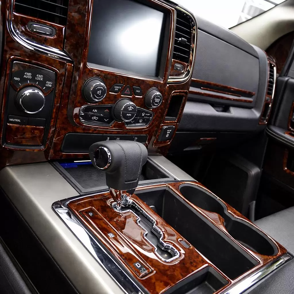 Dodge Ram 2016-2018 Interieur Dashboard Bekleding Volhouder touch Screen Display, With Front Bucket Seats, 65 Pcs.