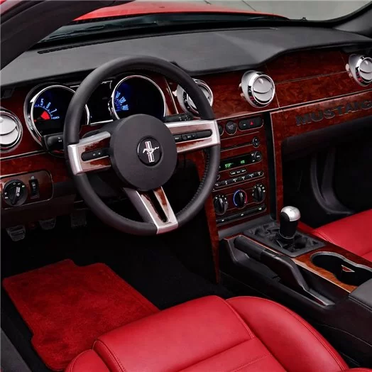 Ford Mustang 2005-2009 Soft roof-Coupe, Voll Satz BD innenausstattung armaturendekor cockpit dekor