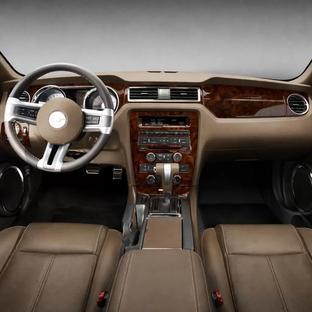 Ford Mustang 2010-UP Full Set, Without NAVI Interior BD Dash Trim Kit