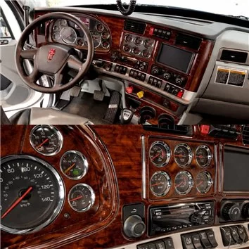 Kenworth T680 Truck - Jaar 2013-2021 Interieur Style Dash trim kit