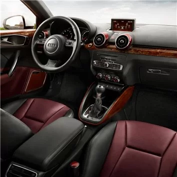 Audi A1 ab 2012 3D Interior Dashboard Trim Kit Dash Trim Dekor 13-Parts